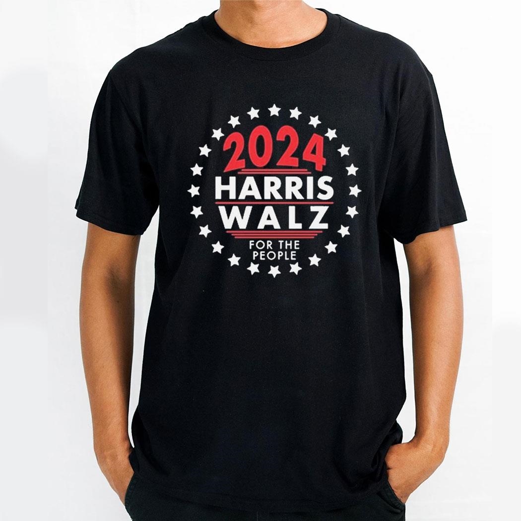 Lookhuman 2024 Harris Walz For The People Shirt