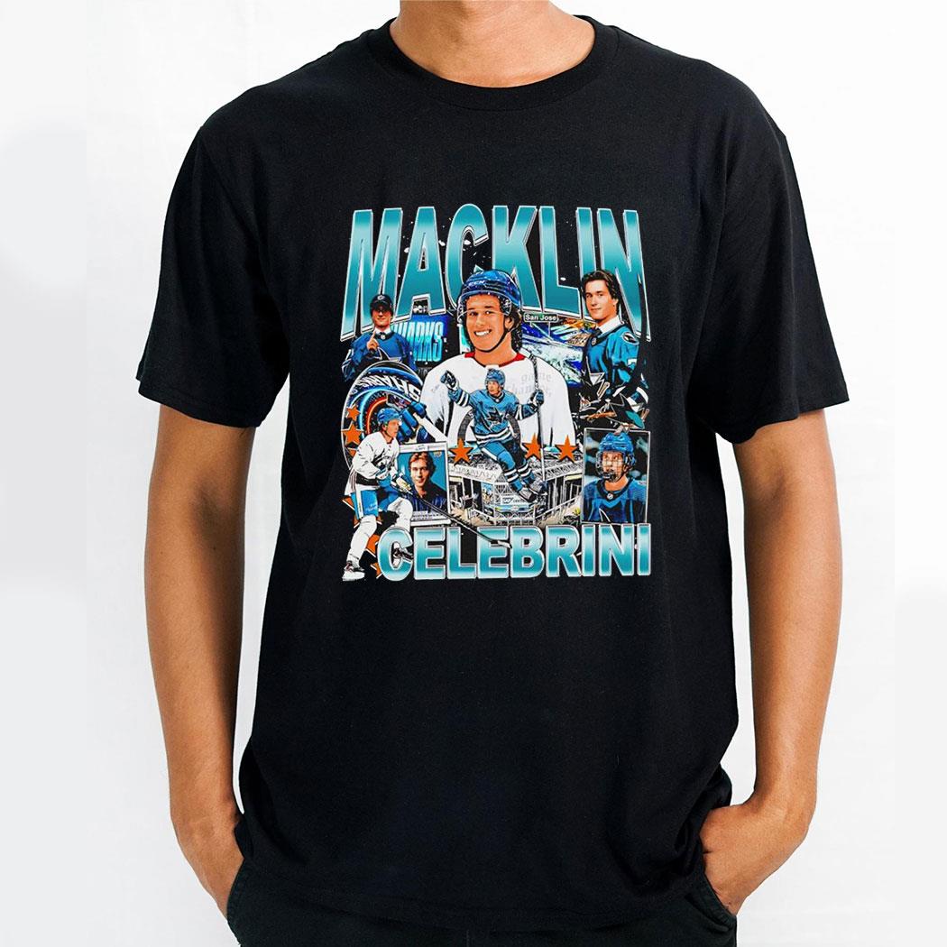 Macklin Celebrini San Jose Sharks 2024 Shirt