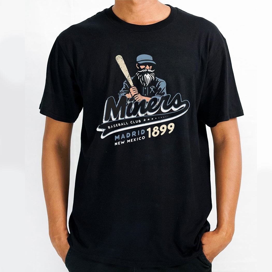 Madrid Miners Baseball Club New Mexico 1899 Shirt