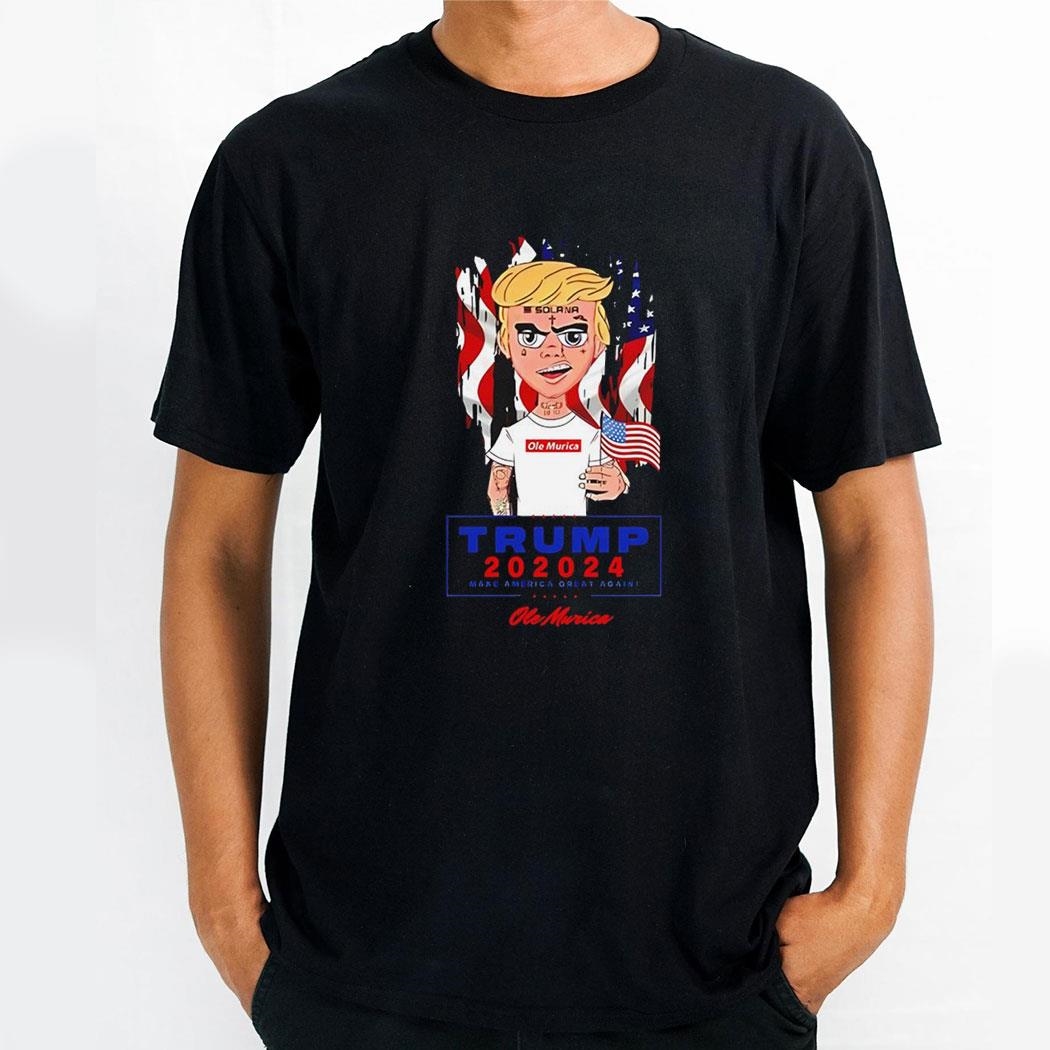 Ole Murica Pump Solana For Trump 202024 Make America Great Again Shirt