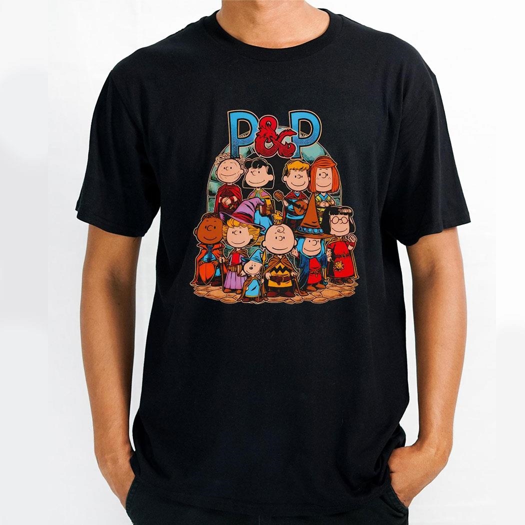 Peanuts And Dungeons Dragons Shirt