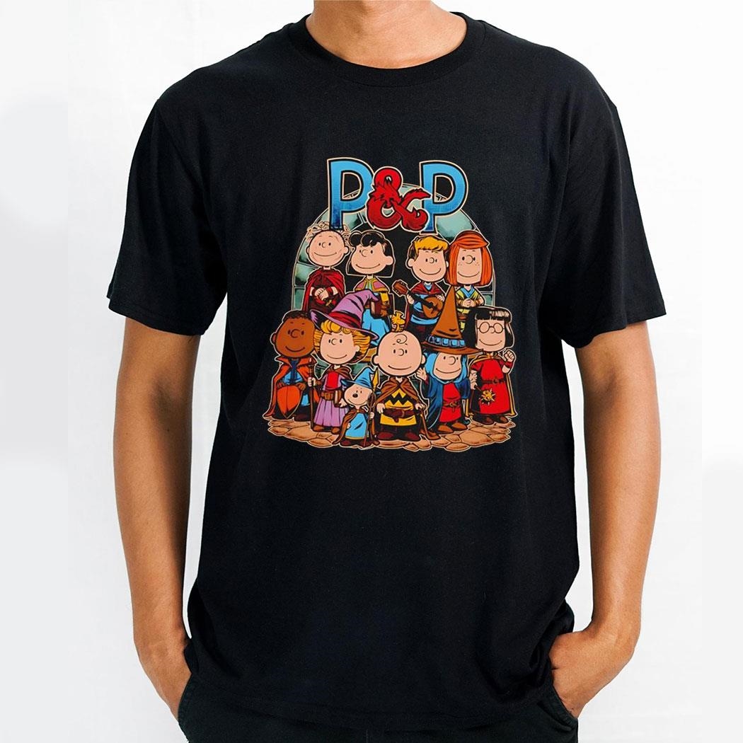 Peanuts X Dungeons And Dragons Dungeons And Kids Shirt