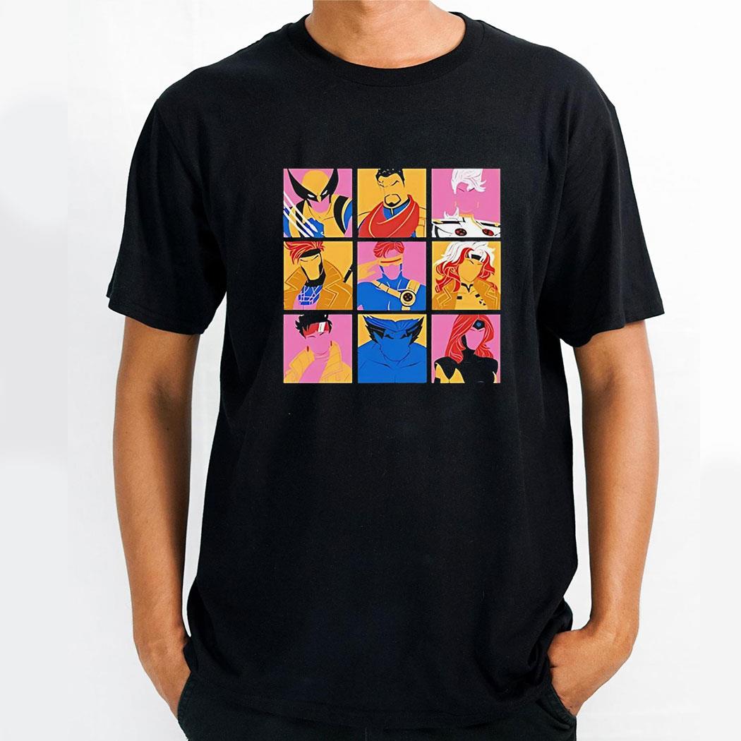 Pop Mutants Characters Shirt