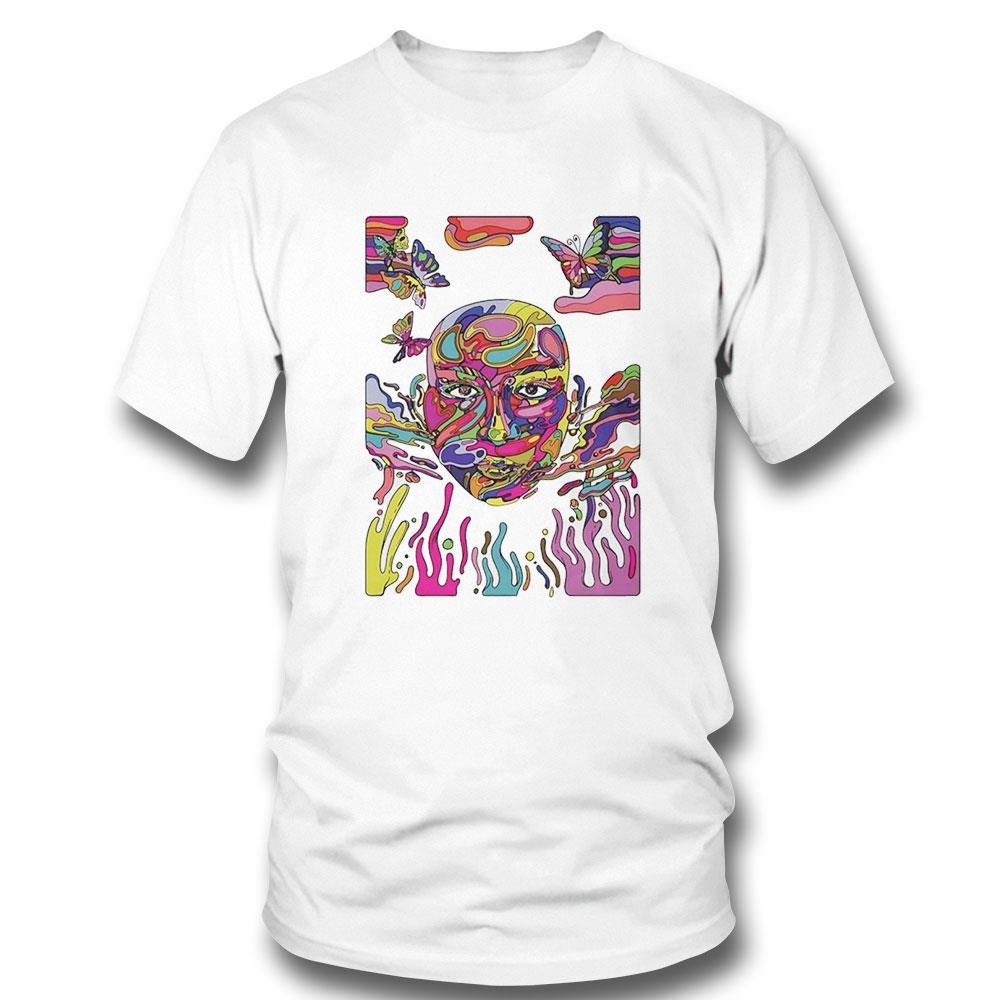 Psychedelic Non Binary Face Shirt
