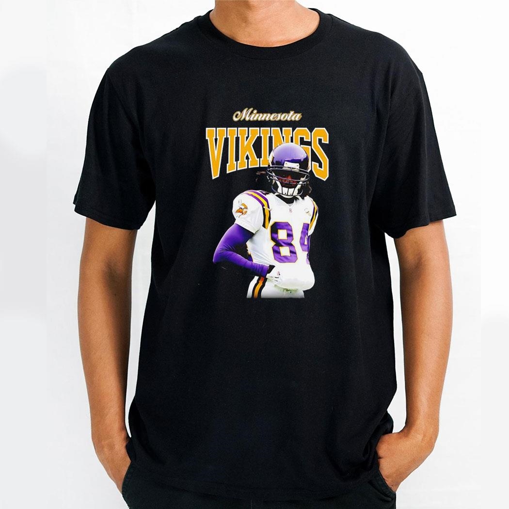 Randy Moss Minnesota Vikings Sideline Retired Player Shirt