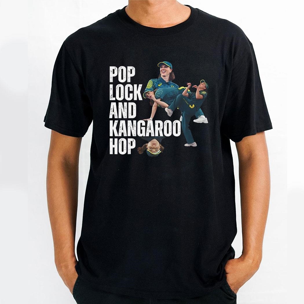 Raygun Breaking Australian Breakdancer Olympics Pop Lock And Kangaroo Hop Shirt