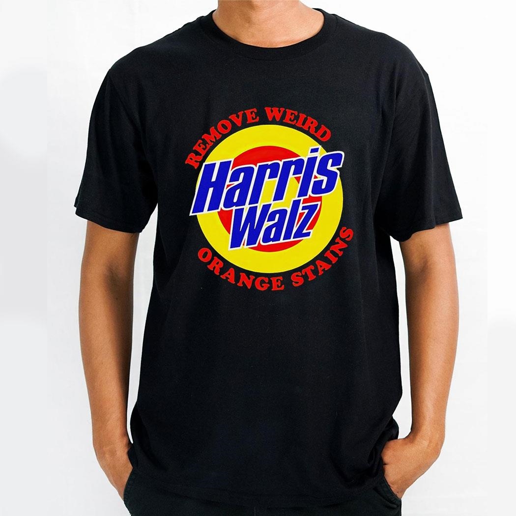 Remove Weird Orange Stains Harris Walz New Shirt