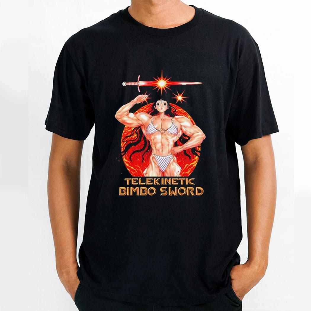 Reweki Store Telekinetic Bimbo Sword Shirt