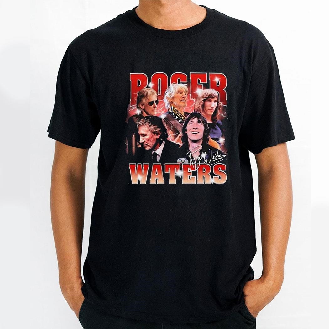 Roger Waters Pink Floyd Member Retro Bootleg Vintage Signature Shirt
