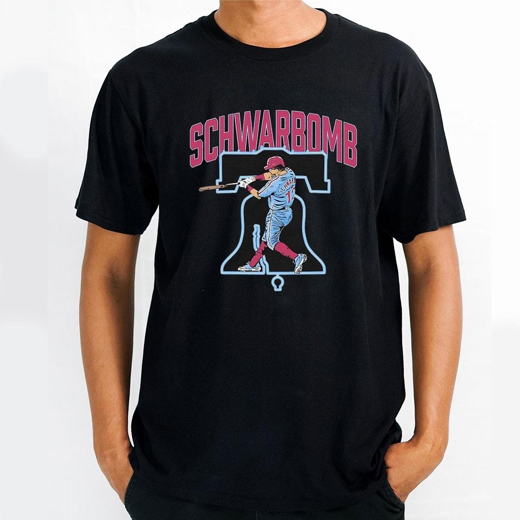 Schwarbomb Kyle Schwarber Philadelphia Phillies Baseball Graphic Shirt