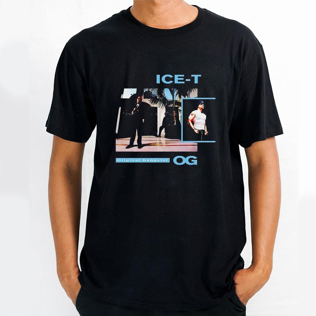 Scott Manny Wear Ice T Og Original Gangster Shirt