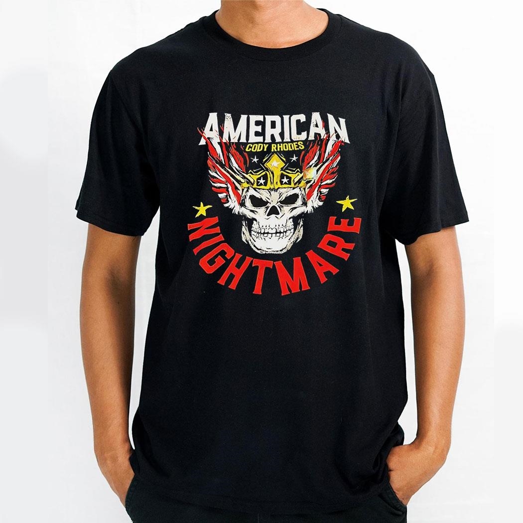 Skull American Cody Rhodes Nightmare Shirt