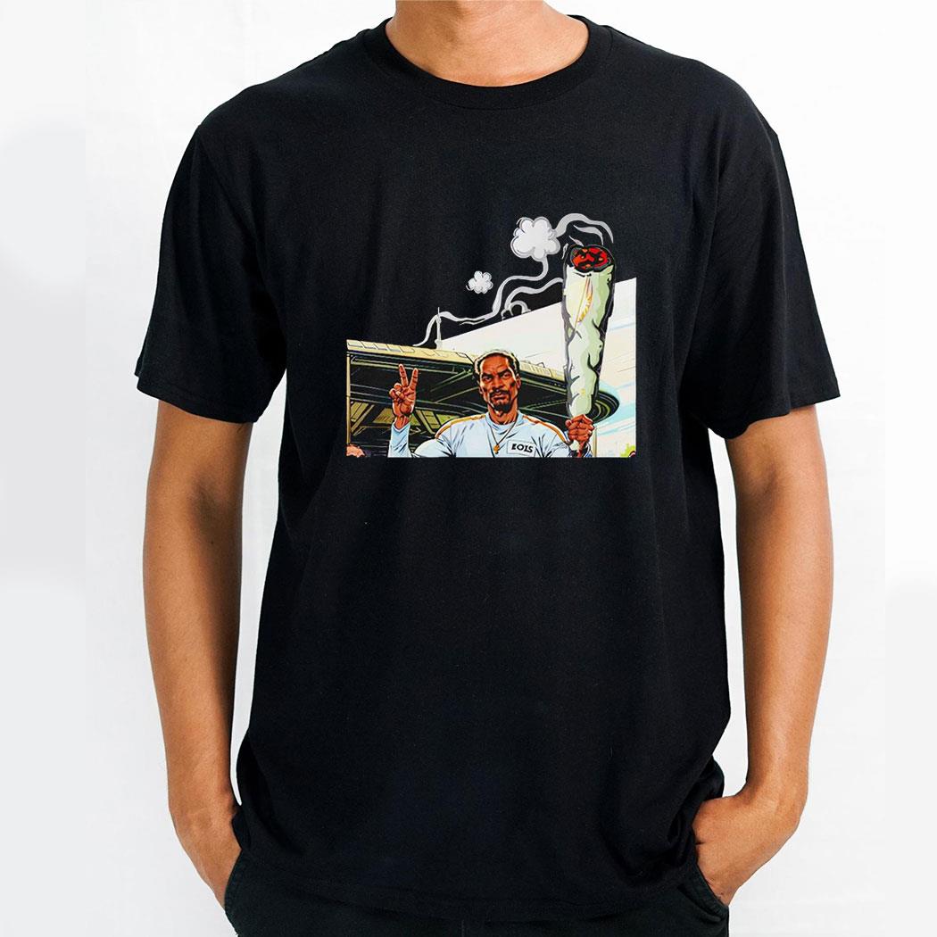 Snoop Dogg Flame Olympics Parody Shirt