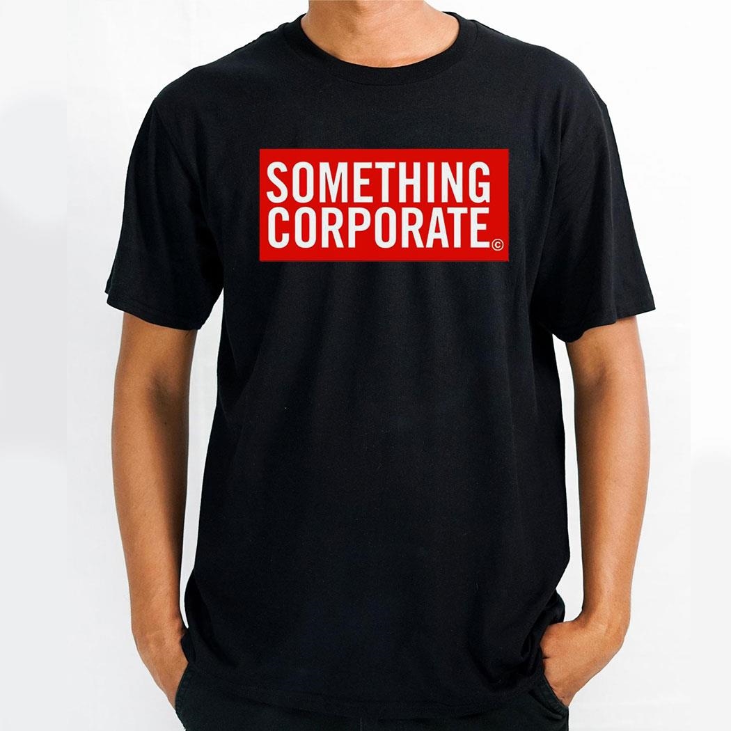 Something Corporate Logo New Shirt
