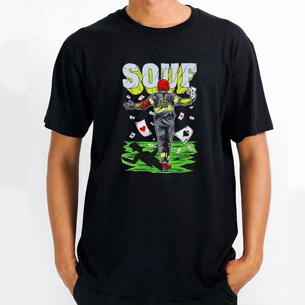 Souf Baseball Illustration Graphic Shirt