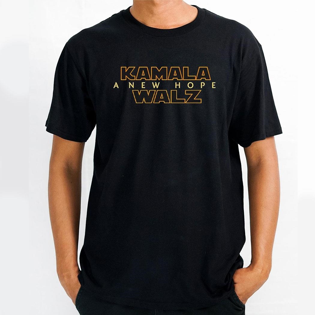 Star Wars X Kamala Walz A New Hope Logo Shirt