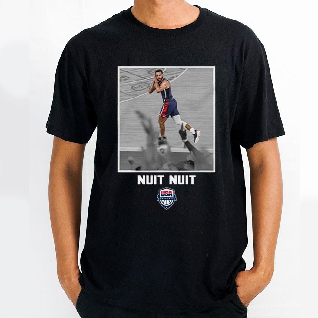 Steph Curry Usa Basketball Night Night Shirt