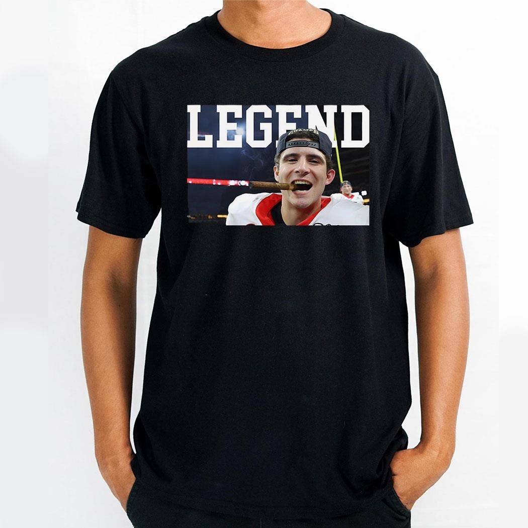 Stetson Bennett Legend Georgia Bulldog Shirt