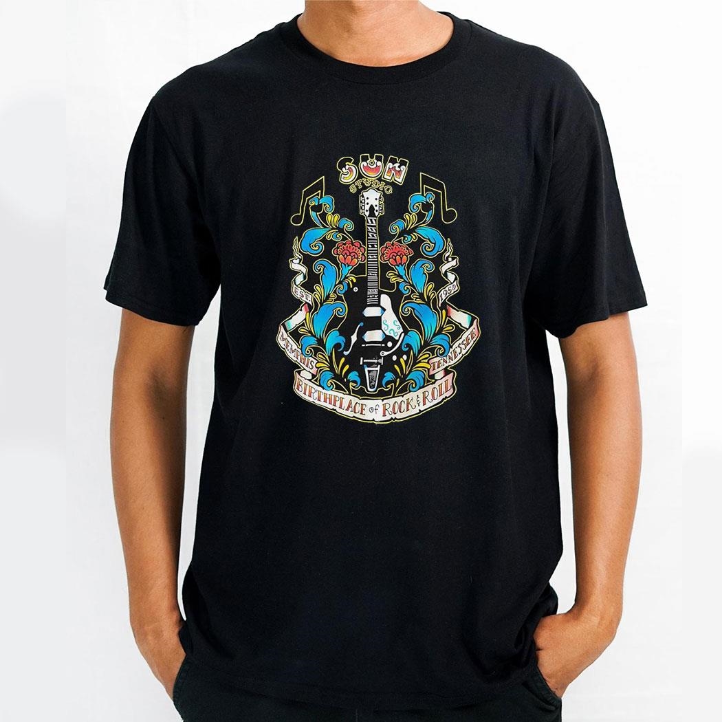 Sun Memphis Tennessee Birthplace Rock And Roll Est 1950 Vintage Shirt