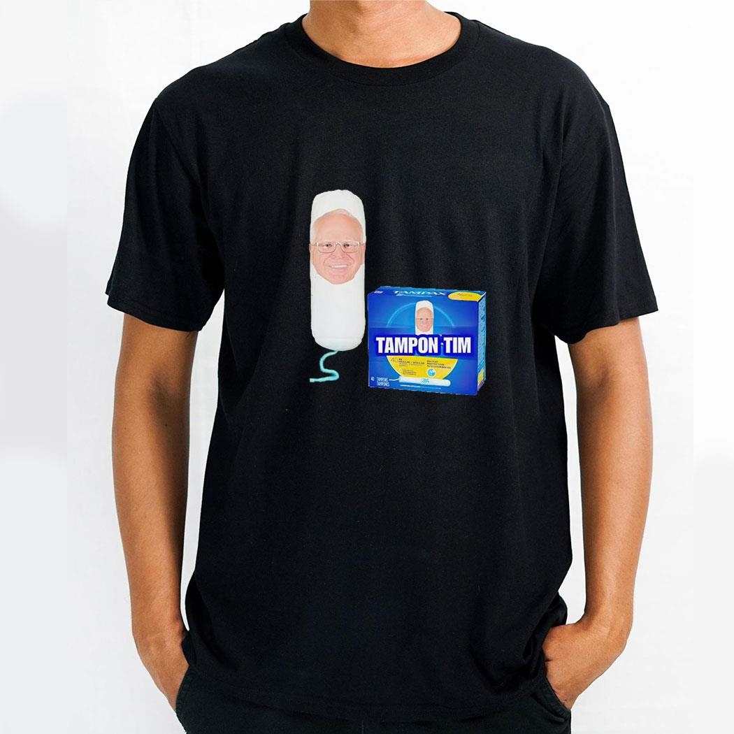 Tampon Tim Walz 2024 Kamala Harris New Shirt