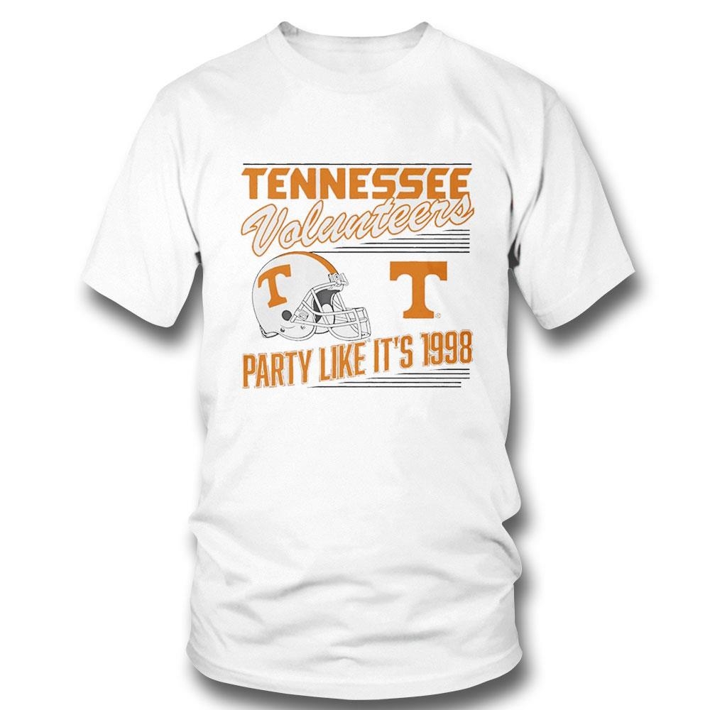 Tennessee Volunteers Party Like Its 1998 Helmet Shirt