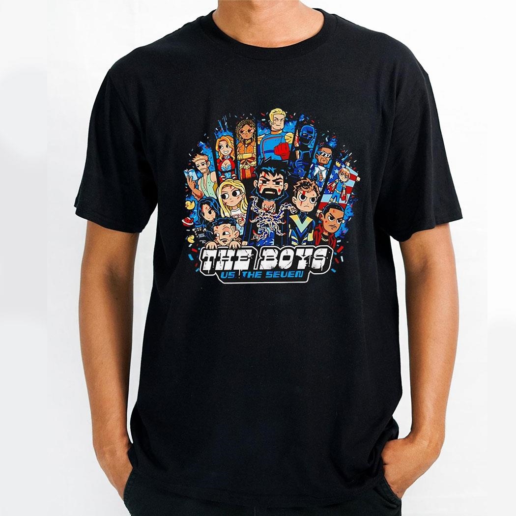The Boys Vs The Seven Style Of Scott Pilgrim Vs The World Shirt