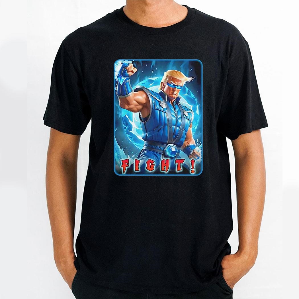 Trump Fight Style Mortal Kombat Shirt