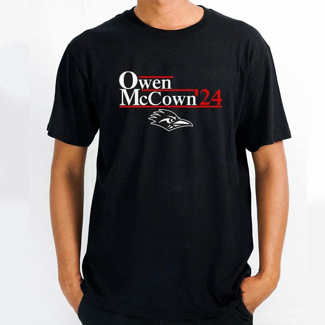 Utsa Roadrunners Owen Mccown 2024 Shirt