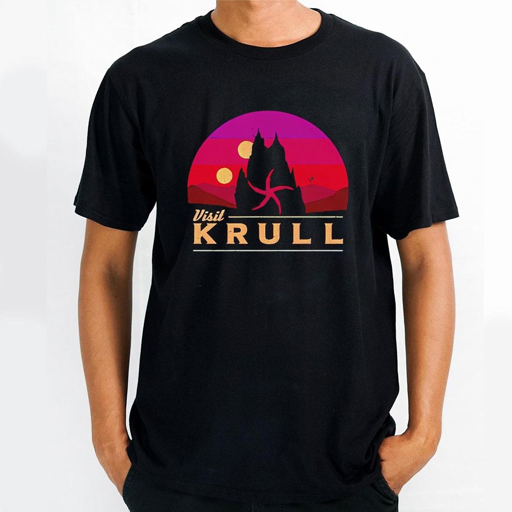 Visit Krull Sunset Purple Shirt