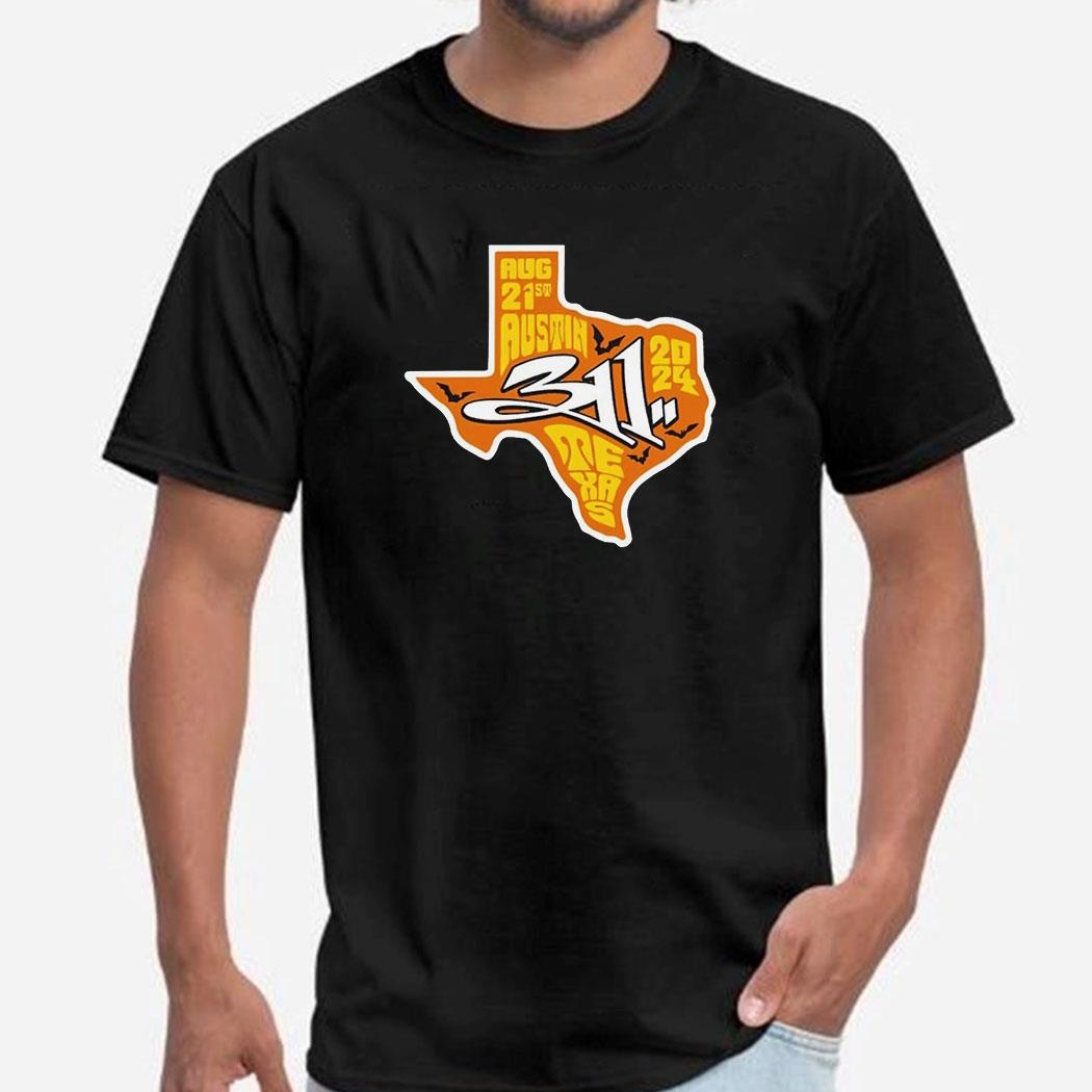 311 Band Aug 21 2024 Moody Amphitheater Austin Tx Shirt