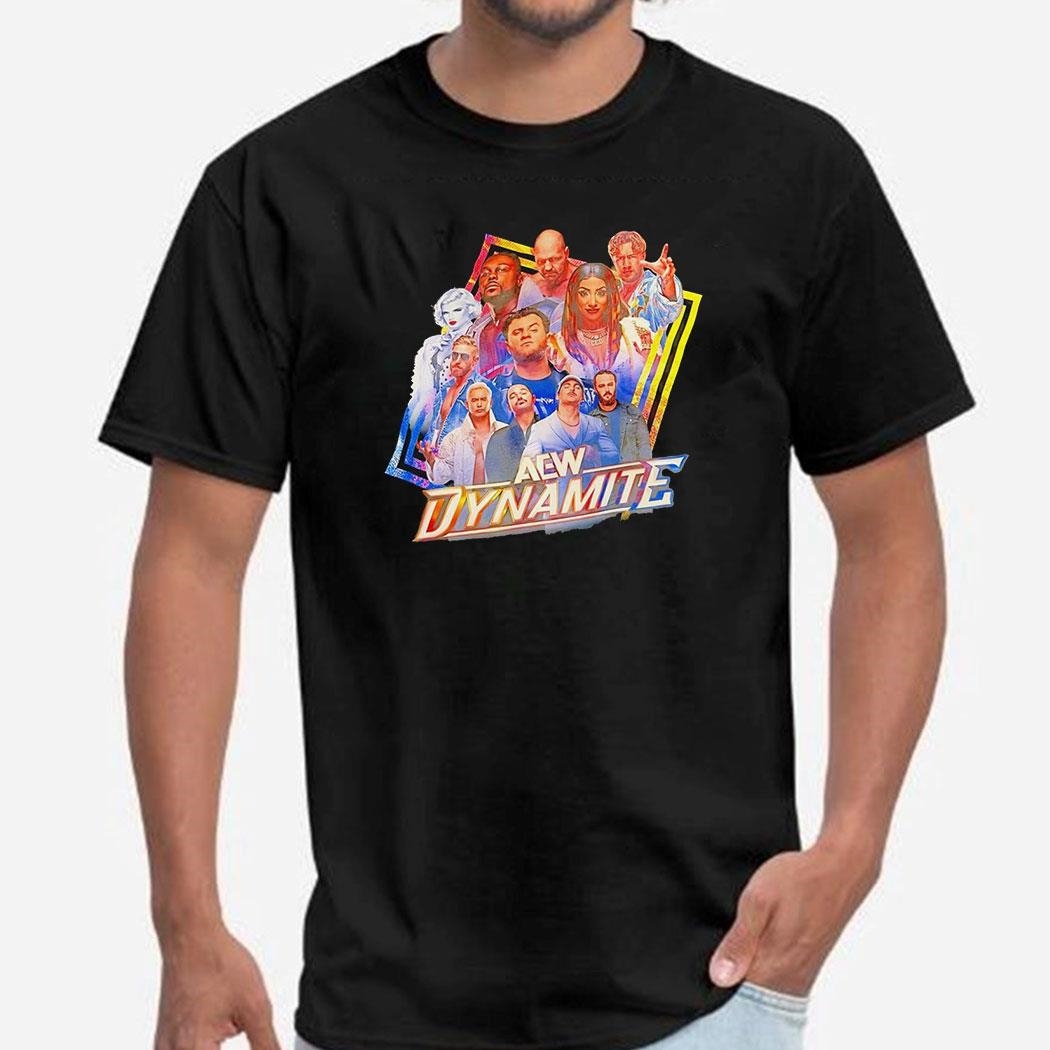 Aew Dynamite Graphic Shirt