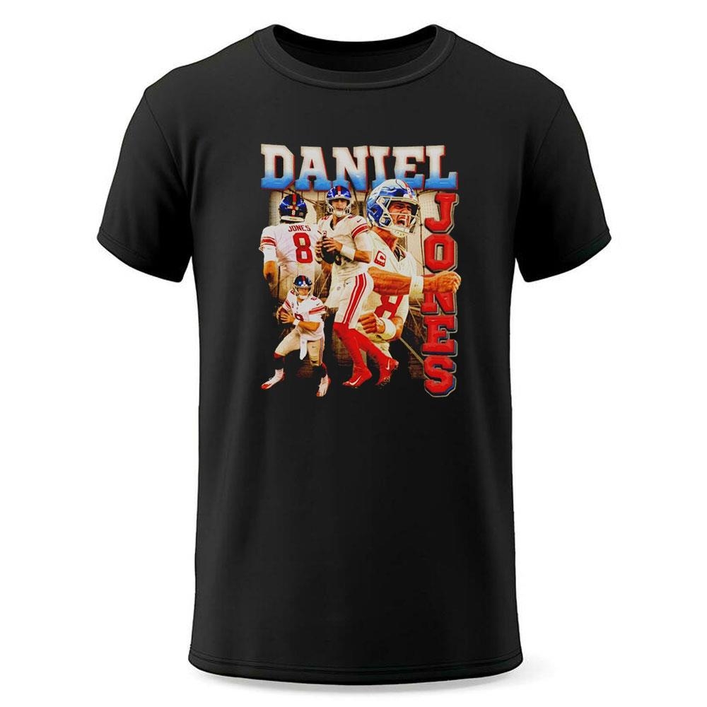 Daniel Jones New York Giants Football 8 Shirt Daniel Jones New York Giants Football 8 Shirt