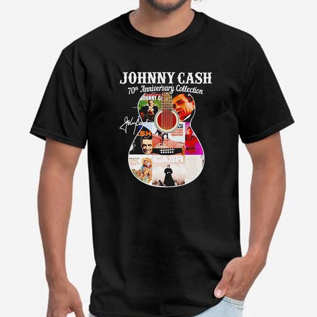 Johhny Cash 70th Anniversary Collection Shirt