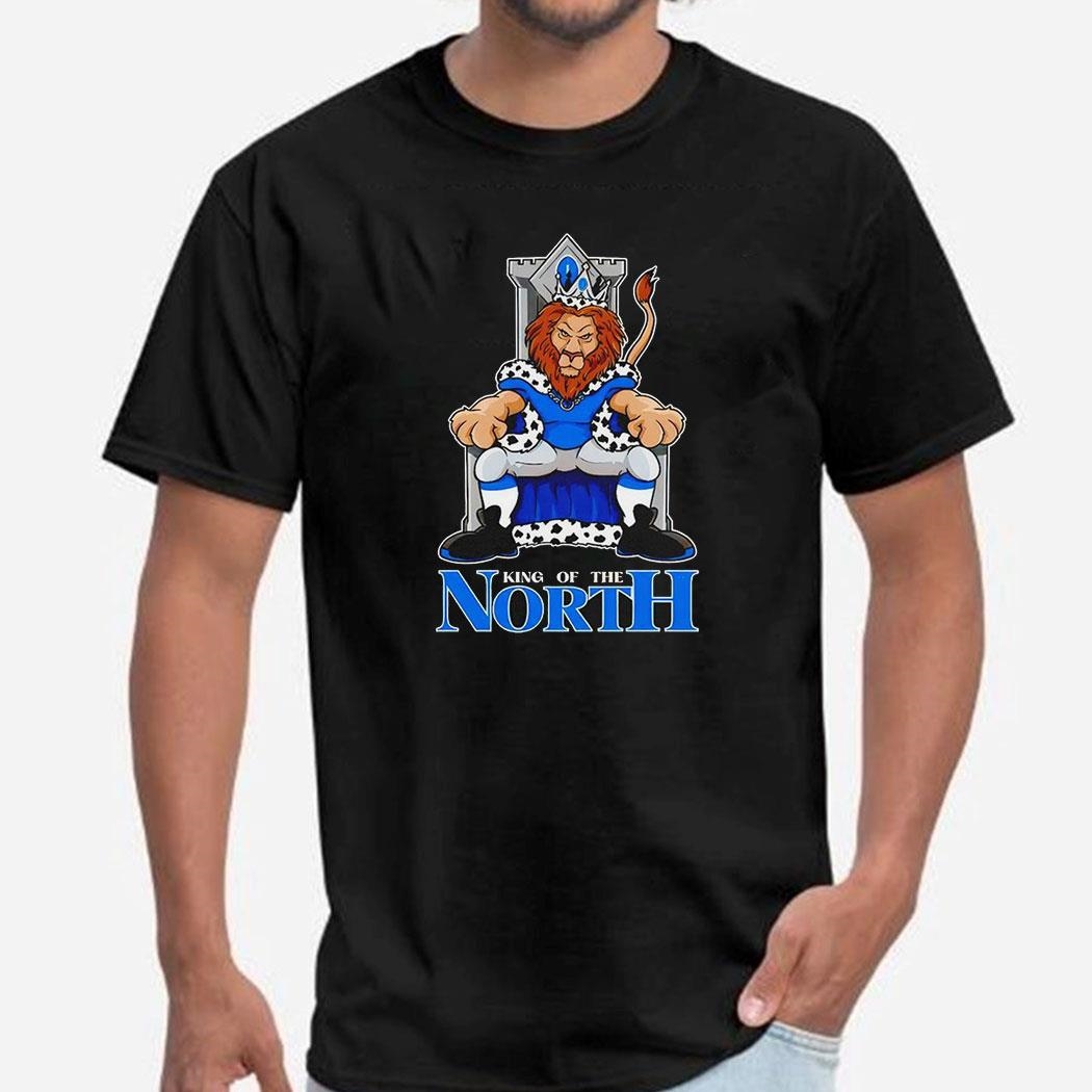 King Of The North Detroit Lions Football Shirt