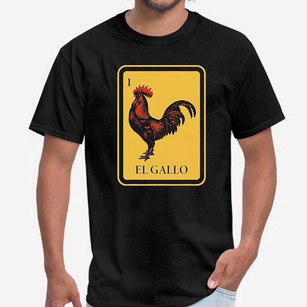 Mexican El Gallo Bingo Shirt