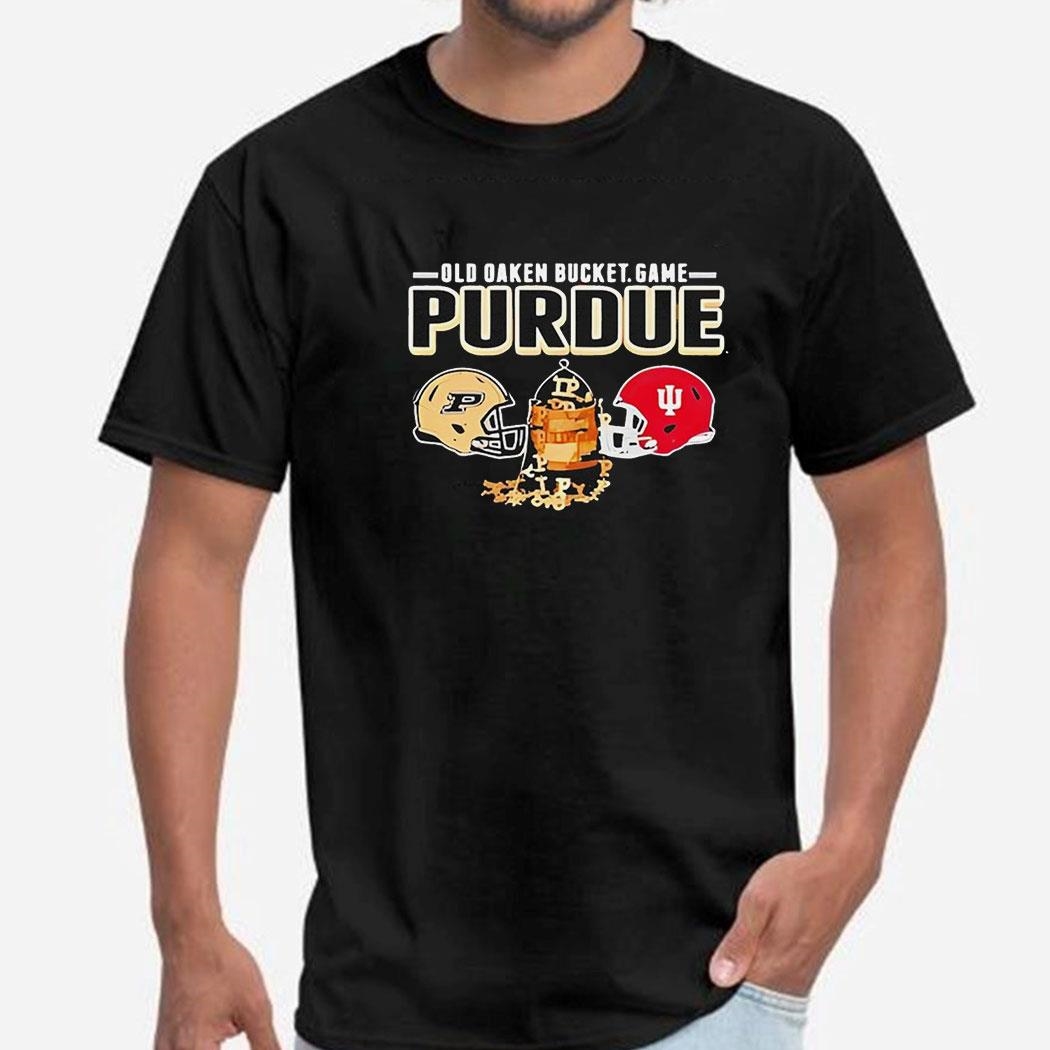 Old Oaken Bucket Game Purdue Boilermakers Vs Indiana Hoosiers Football Shirt