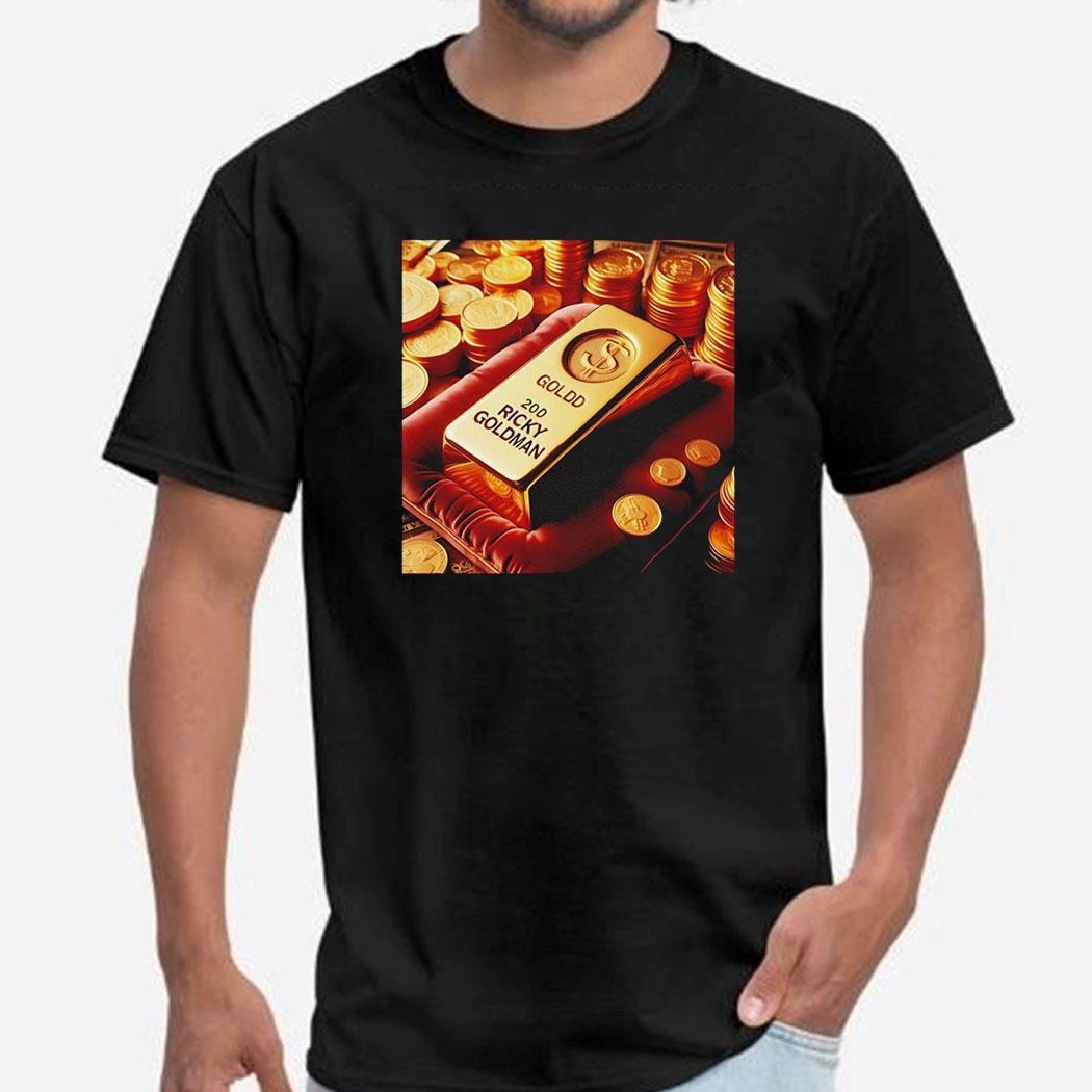 Ricky Goldman Gold Bar Photo Shirt