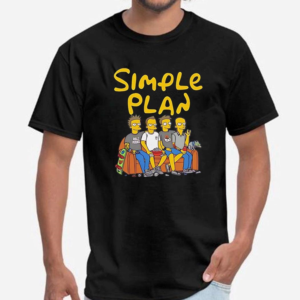 Simple Plan The Simpson Shirt