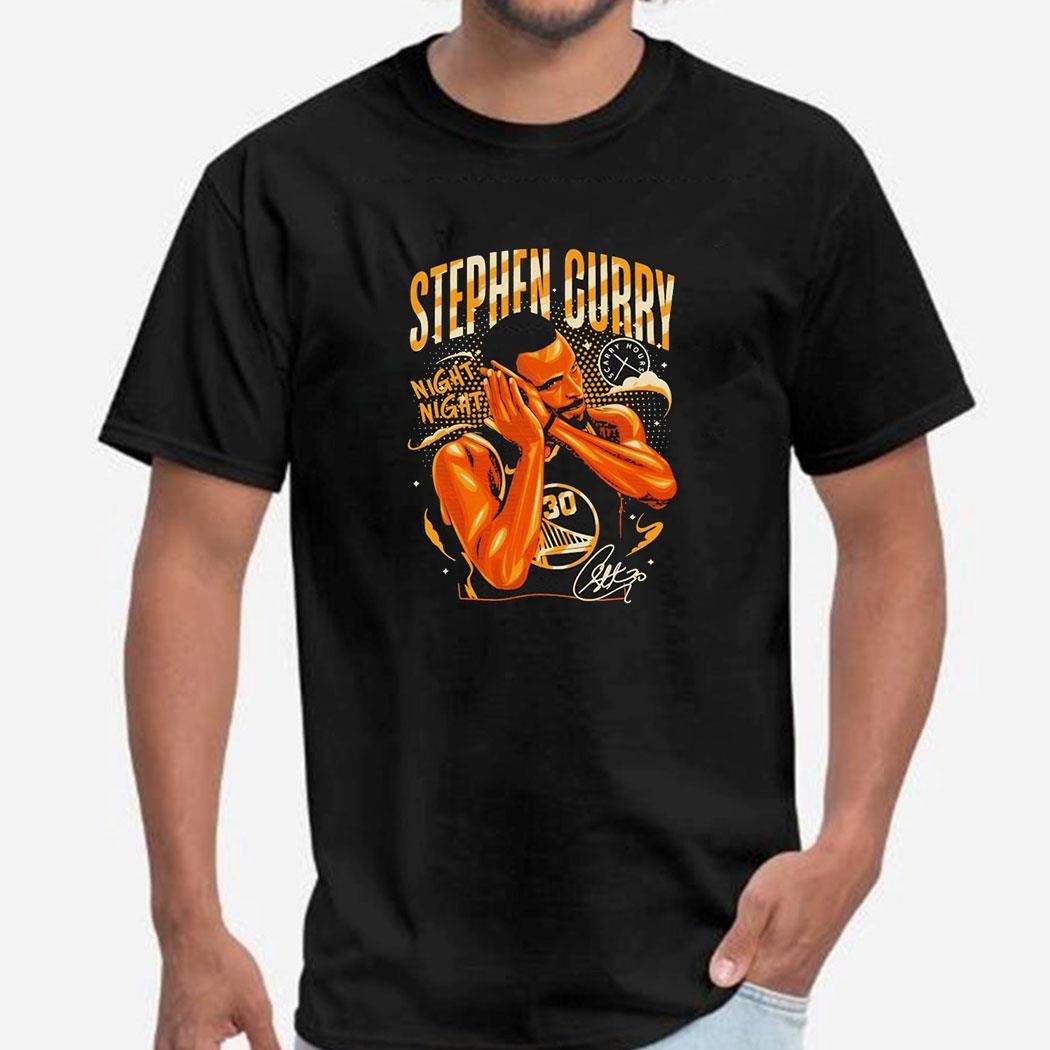 Steph Curry Night Night Nba Signature Shirt