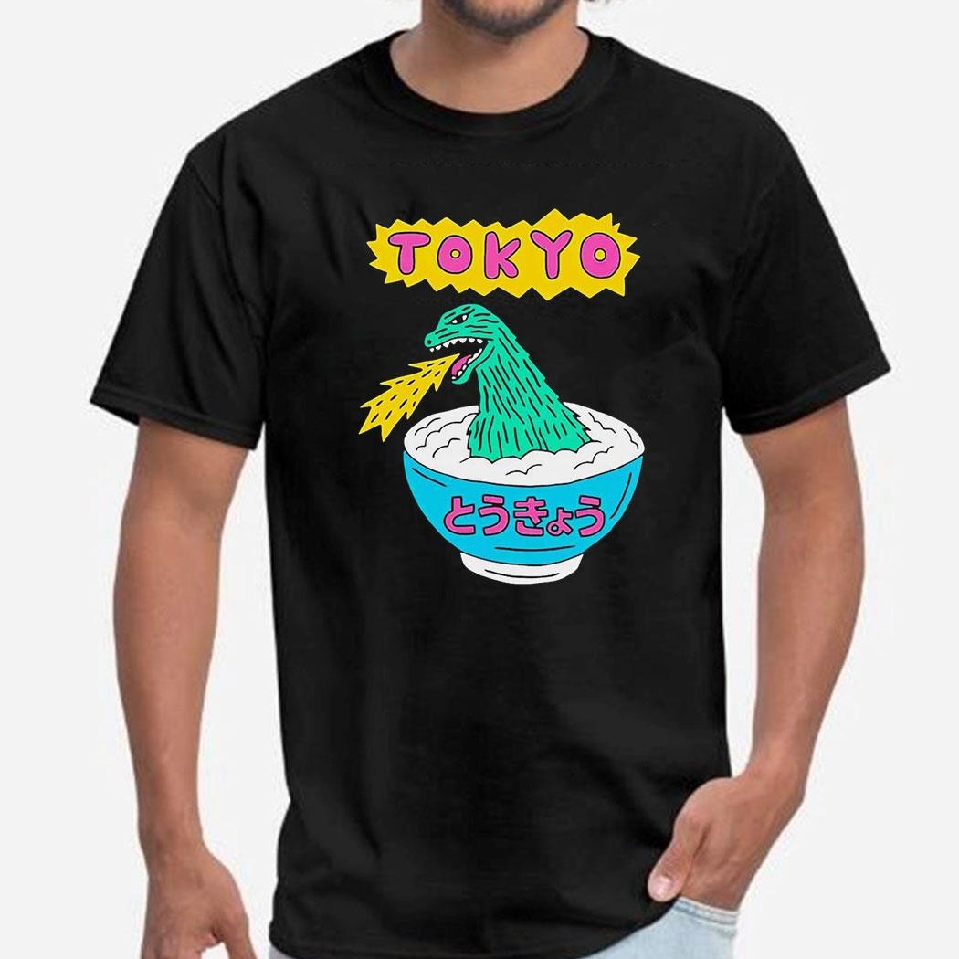 Tokyo Japan On Soup Ramen Shirt