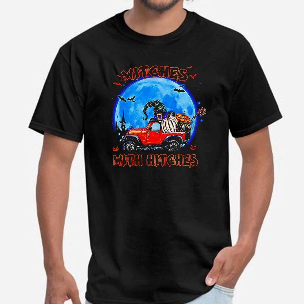 Witches With Hitches Jeep Halloween 2024 Shirt