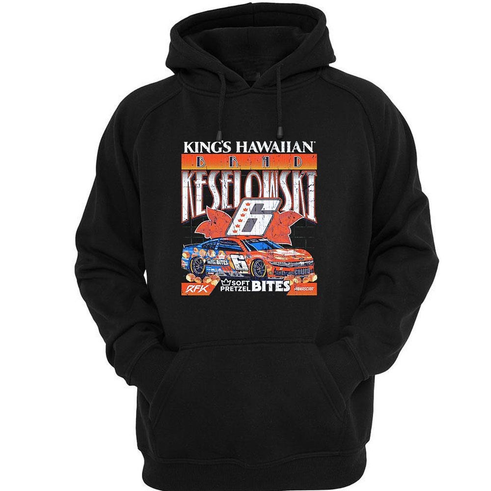 Brad Keselowski Kings Hawaiian Soft Pretzel Bites Car Shirt Brad Keselowski Kings Hawaiian Soft Pretzel Bites Car Shirt
