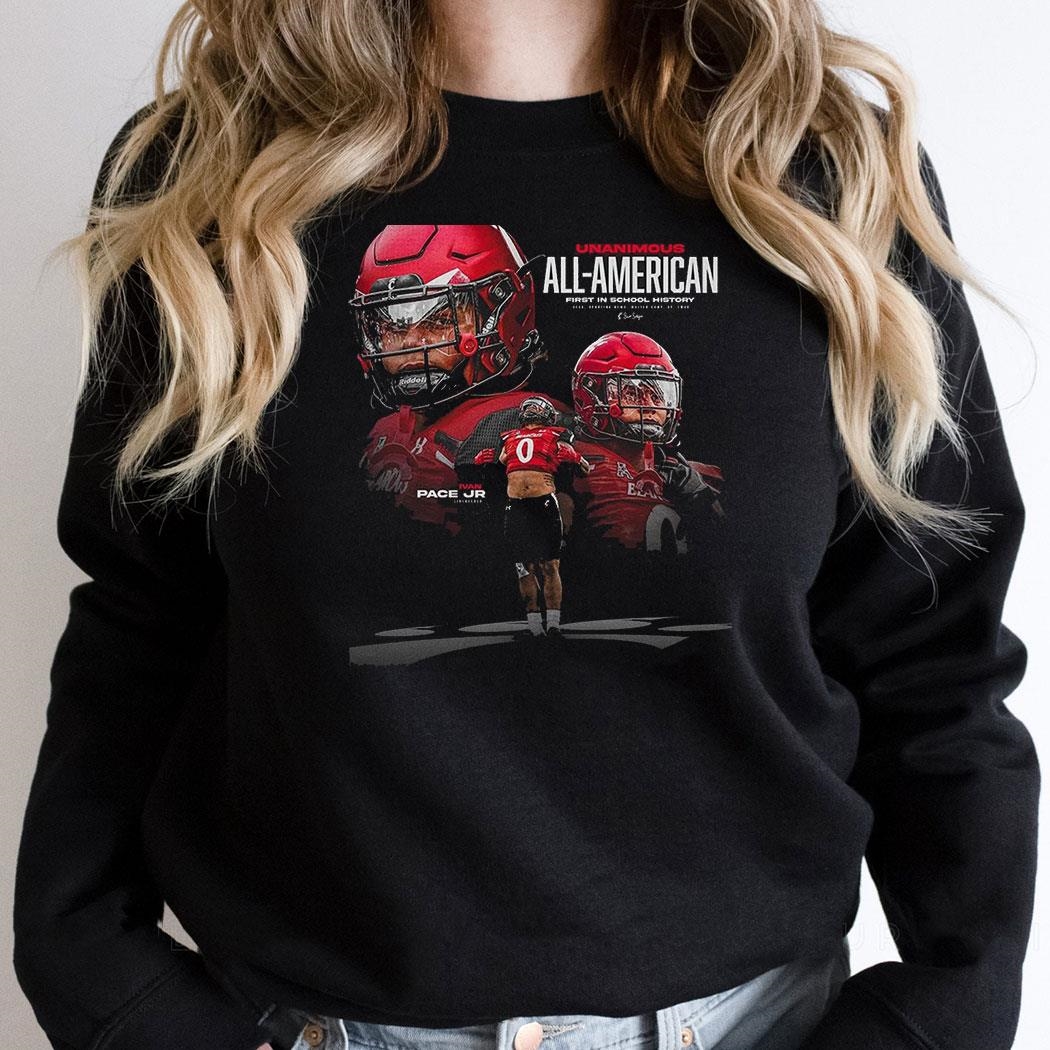Cincinnati Bearcats Unanimous All American First In School History Ivan Pace Jr Shirt