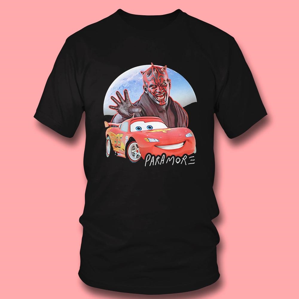 Darth Maul And Lightning Mcqueen Paramore Shirt Darth Maul And Lightning Mcqueen Paramore Shirt
