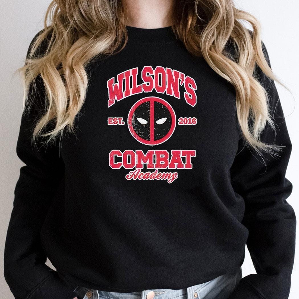 Deadpool Wilsons Combat Academy Est 2016 Shirt Deadpool Wilsons Combat Academy Est 2016 Shirt