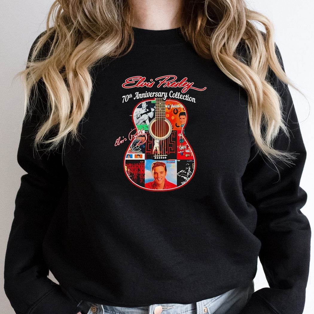 Elvis Presley 70th Anniversary Collection Signature Shirt