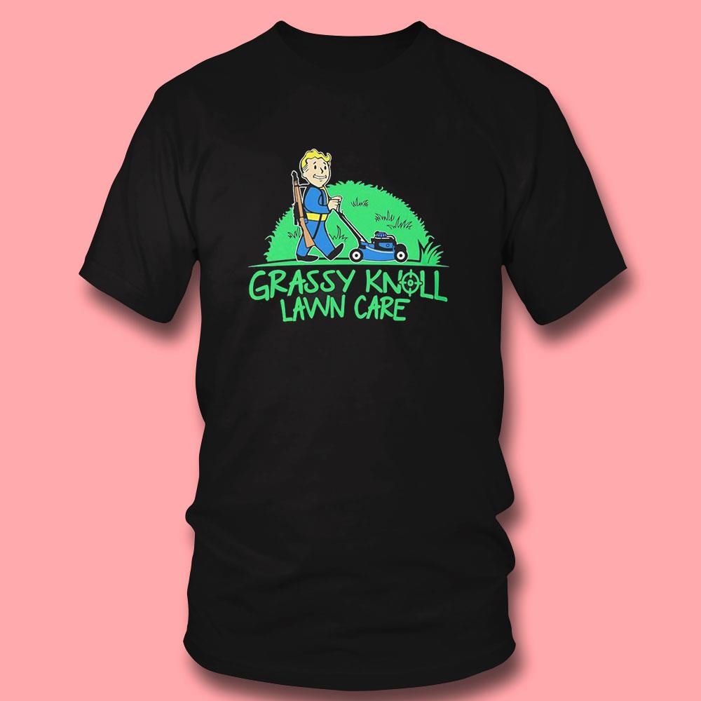 Grassy Knoll Lawn Care Style Fallout Shirt Grassy Knoll Lawn Care Style Fallout Shirt