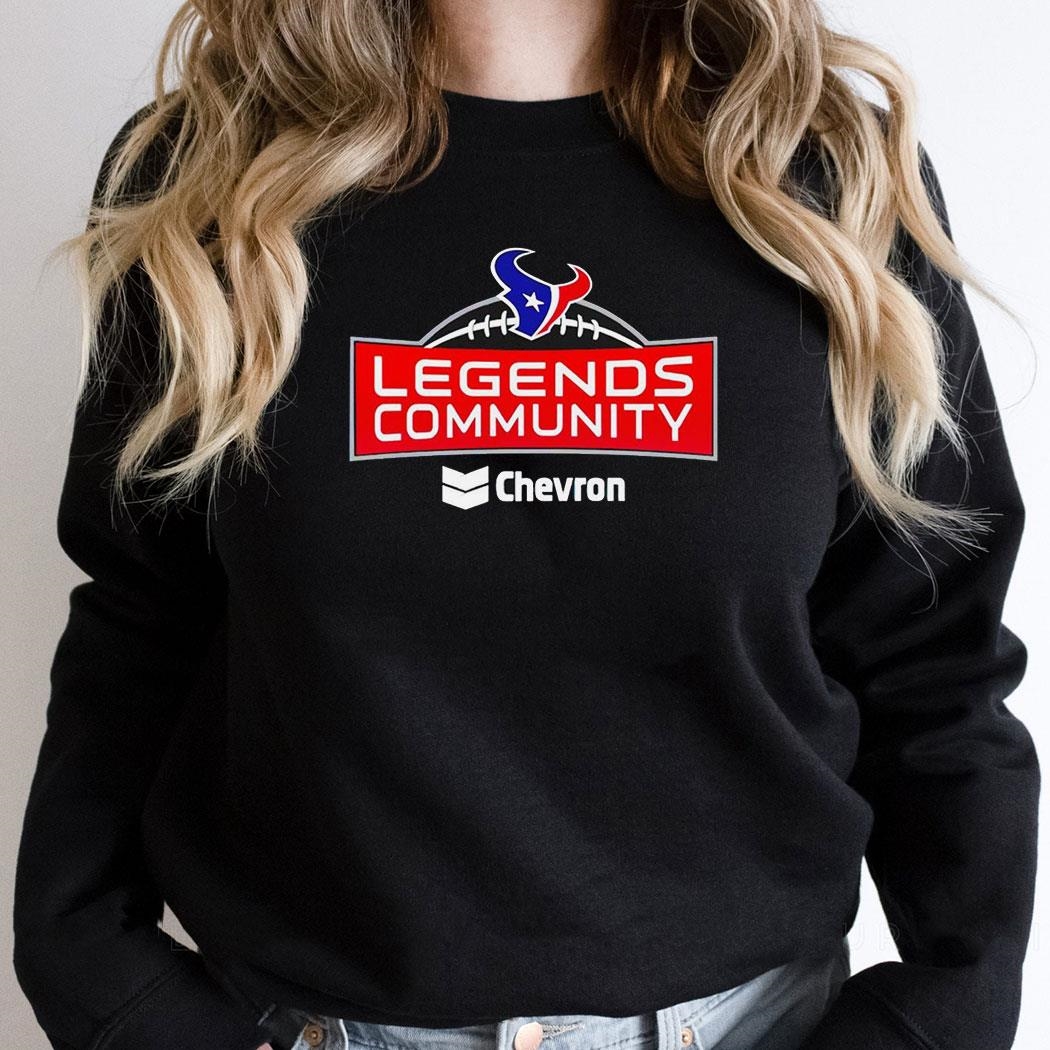 Houston Texans Legends Community Chevron Shirt Houston Texans Legends Community Chevron Shirt
