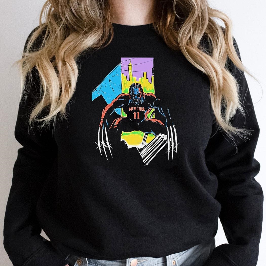 Jalen Brunson New York Knicks Style Wolverine Shirt