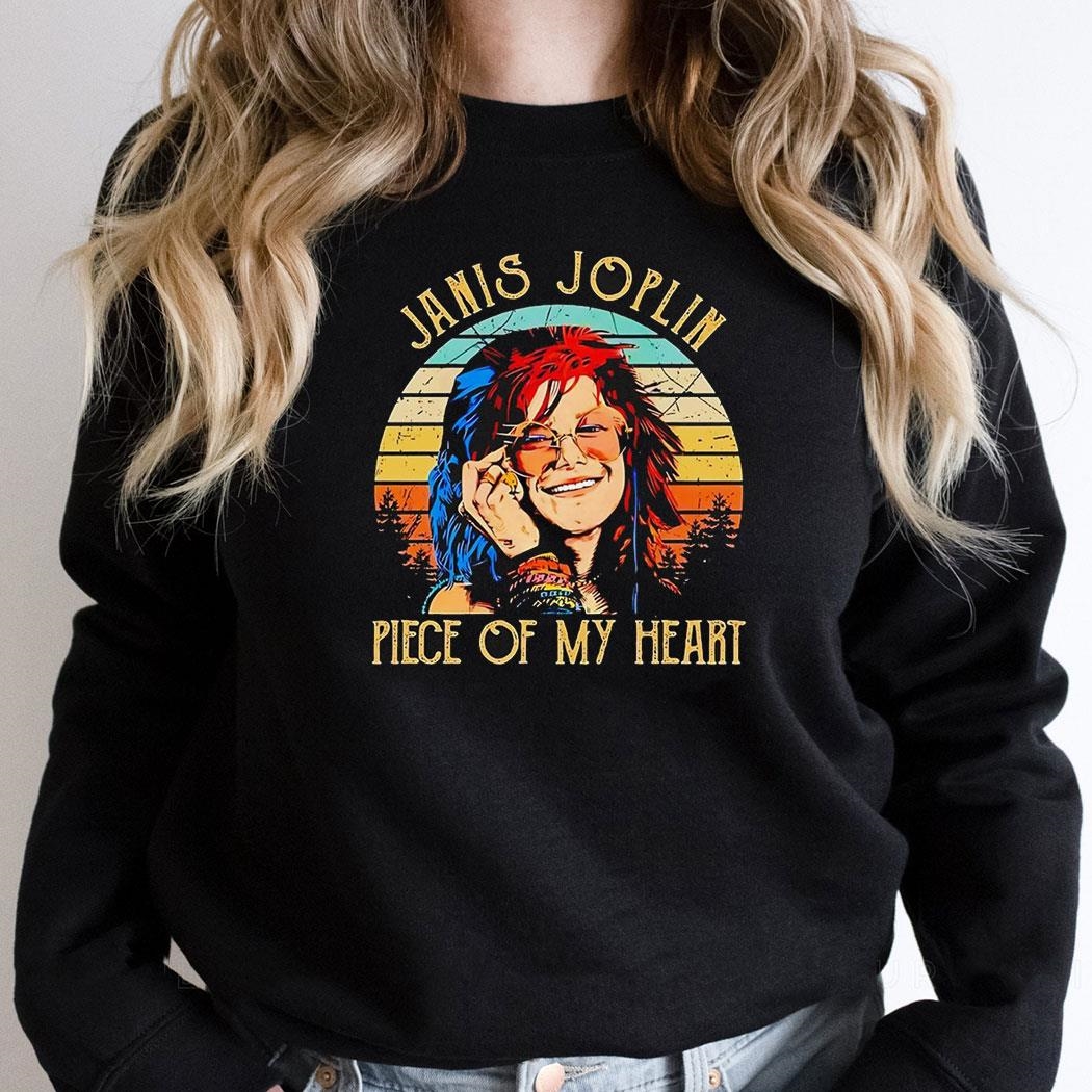 Janis Joplin Piece Of My Heart Vintage Shirt